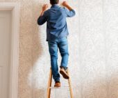 Process of Installing Wallpaper to Walls